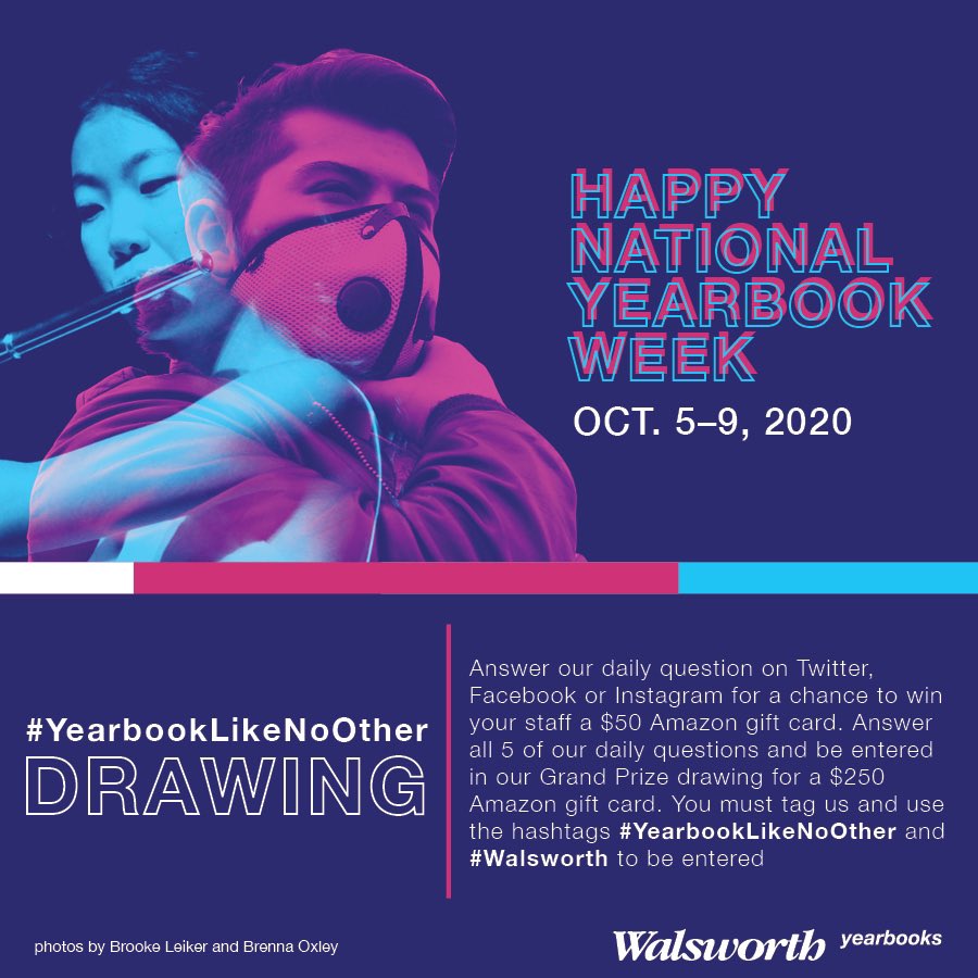 National Yearbook Week is almost here! Enter our photo contest: walsworthyearbooks.com/possibilitiesp…