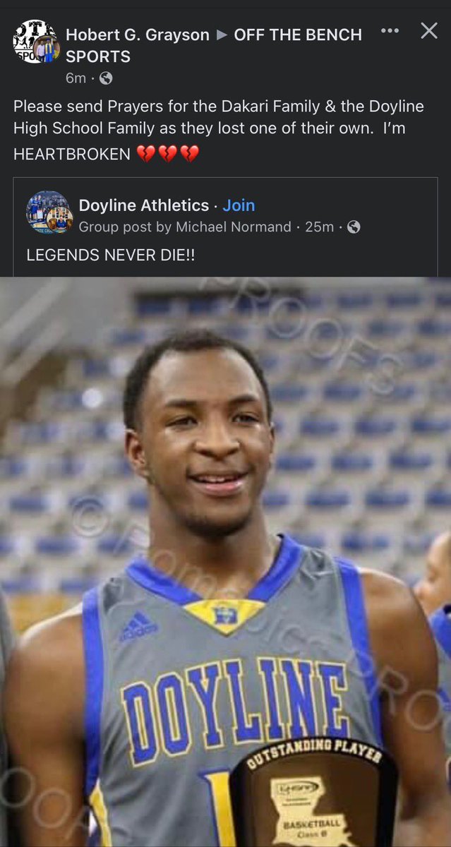 jscla_clark (@jsclaclark) on Twitter photo A fierce competitor….prayers up for the Doyline family <a href="/dmarcusfugett10/">DF0</a> <a href="/AheadoftheGam10/">Ahead of the Game</a> <a href="/OTBSports_/">Off the Bench Sports/PREP NEWS/ Life Off The Bench</a> <a href="/peedee1906/">Preston Edwards</a> <a href="/LHSAAsports/">LHSAA</a> <a href="/louisiana1A/">LA Class 1A/B/C Sports</a> 🙏🏾🙏🏾🙏🏾 A fierce competitor….prayers up for the Doyline family <a href="/dmarcusfugett10/">DF0</a> <a href="/AheadoftheGam10/">Ahead of the Game</a> <a href="/OTBSports_/">Off the Bench Sports/PREP NEWS/ Life Off The Bench</a> <a href="/peedee1906/">Preston Edwards</a> <a href="/LHSAAsports/">LHSAA</a> <a href="/louisiana1A/">LA Class 1A/B/C Sports</a> 🙏🏾🙏🏾🙏🏾