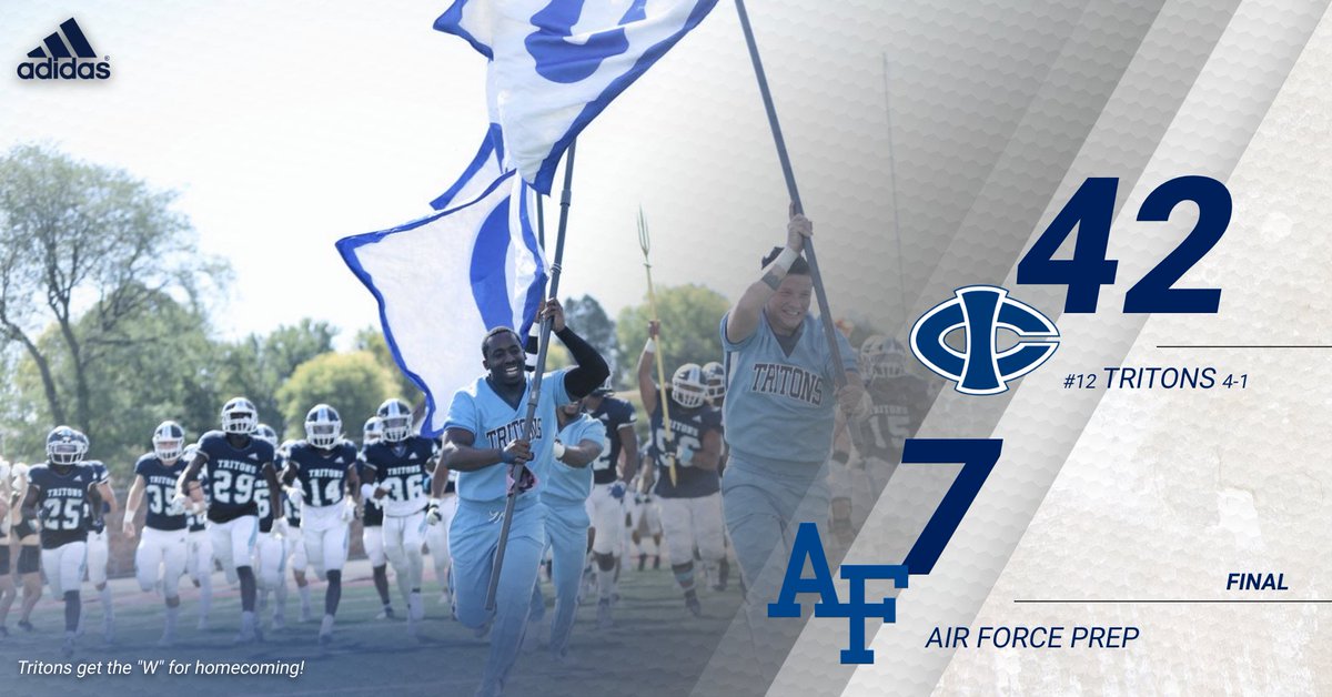 Tritons deliver a win for homecoming!