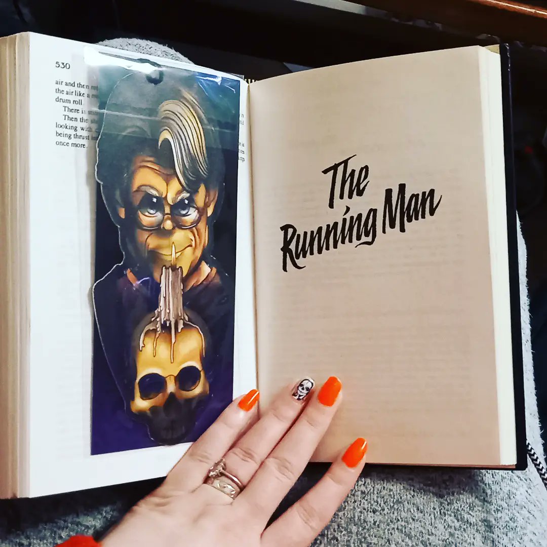 smbslt's tweet photo. Hoping this shorts my reading mojo π©π do you thing #MasterKing up next #reading #book #TheRunningMan #author #StephenKing #RichardBachman #BCAbooks #bookmarks #tripfiction and #Lovers from #TheLoserClub #stephenkingfans #reread #rereading #bookwormproblems xxx https://t.co/5imiBMEluC