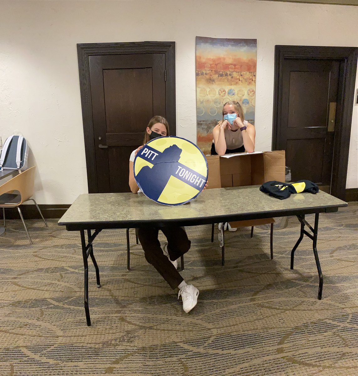 PittTonight's tweet photo. We fucked up the merch order so we only have one shirt. My b my b.
#pitttonight https://t.co/M4MndnYW00