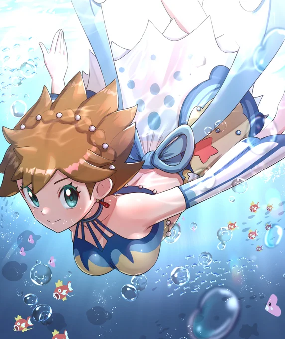 残暑見舞いマジコスカスミ🌊 