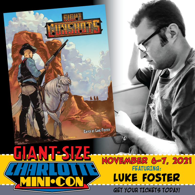 heroesonline's tweet photo. LOOK WHO'S COMING TO THE GIANT-SIZE CHARLOTTE MINI-CON this November 6-7!!
Charlotte-based writer, artist, editor AND snazzy dresser! It's our friend, @ImLukeFoster!
MORE Guest Announcements to come!
Get your tickets TODAY! https://t.co/2bVNrs3ZCi
#GSCMC #GiantSizeCLTMiniCon https://t.co/qEdPxXSAOp
