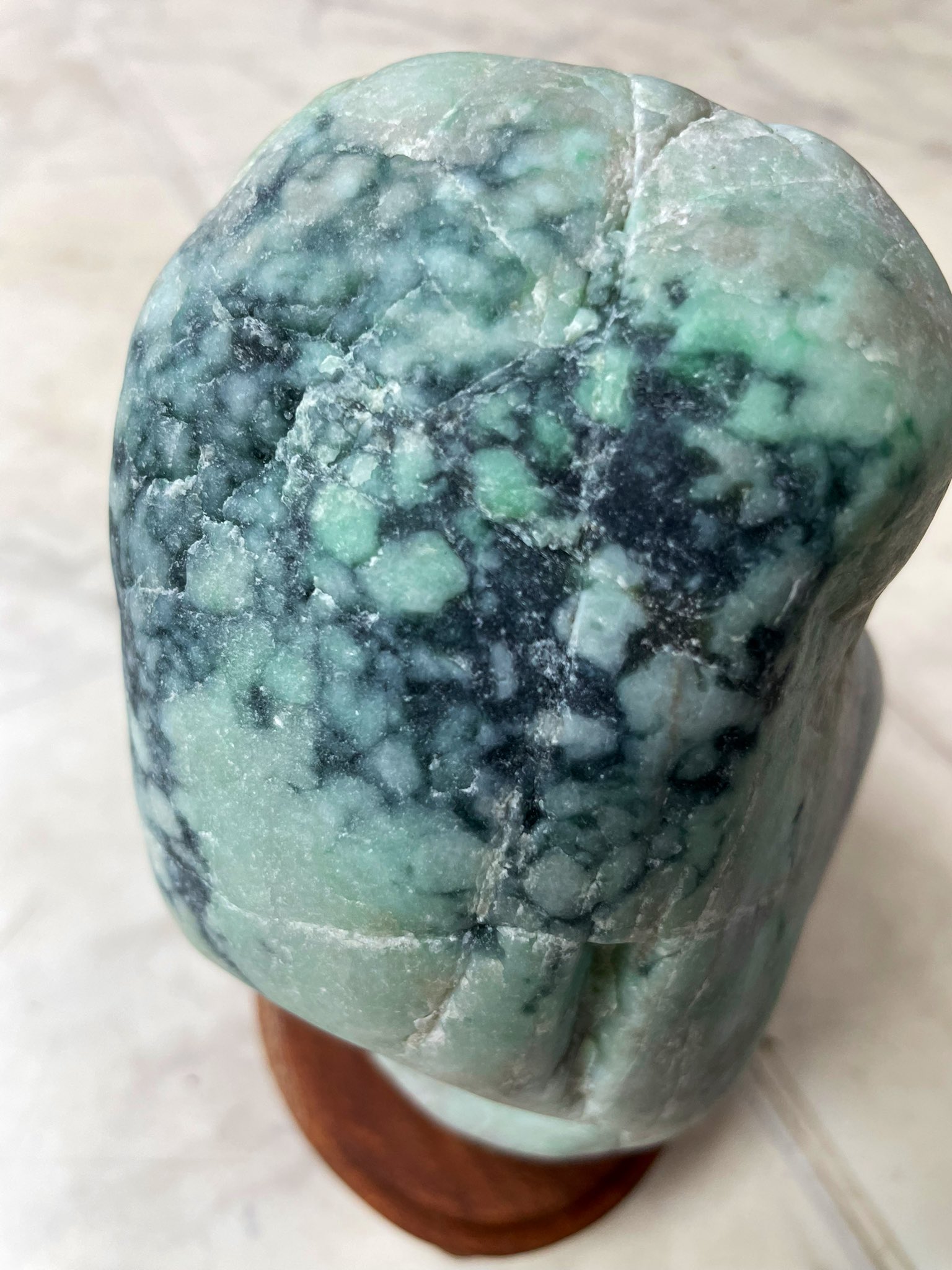 糸魚川 翡翠・圧砕ヒスイ・(142)