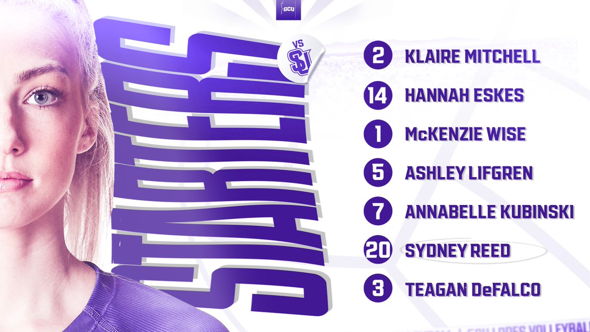 GCU_WVolleyball's tweet photo. It's go time  🤘 https://t.co/VYeGO32G1p