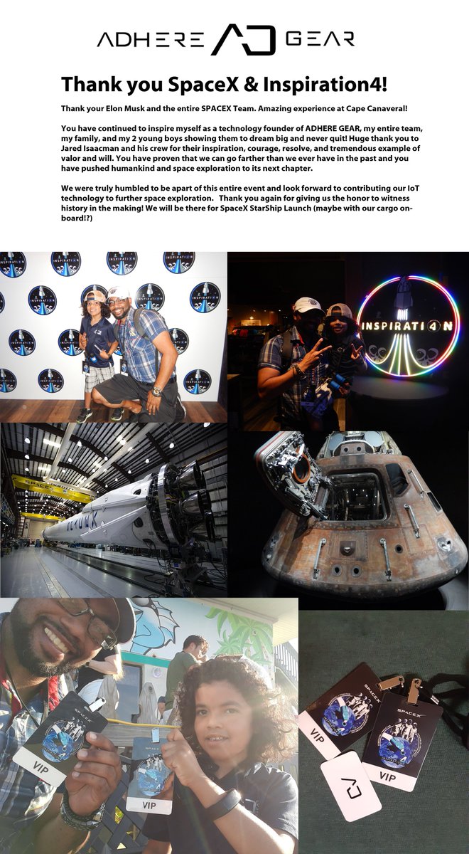 Thank you <a href="/spacex/">SpaceX</a> <a href="/StJude/">St. Jude</a> <a href="/inspiration4x/">Inspiration4</a> <a href="/elonmusk/">Elon Musk</a> <a href="/rookisaacman/">Jared Isaacman</a> <a href="/DrSianProctor/">Dr. Sian “Leo” Proctor</a>