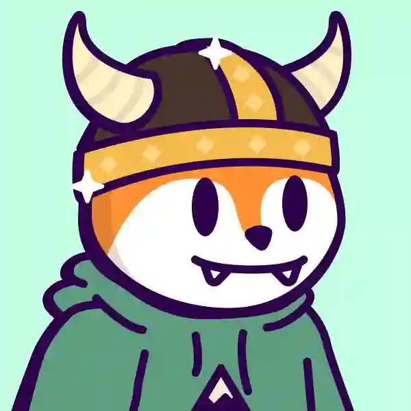 cryptomocho's tweet image. ok the rare fox i got 
viking with shiny sparkle starts 
soon 100 sol 
#Solana  #foxfederation