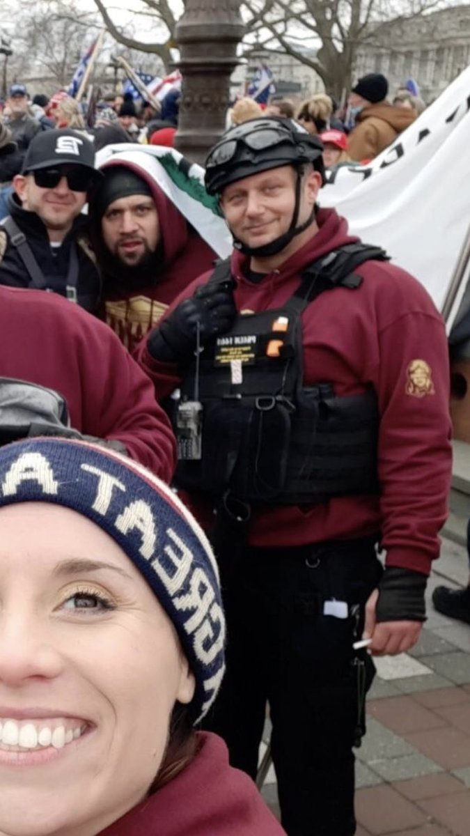 WNYAntiRacist's tweet photo. @ArsLebowski Far right side of the new Watchmen group photo is this man who participated in the 1/6 attack https://t.co/wEoc6WmiaJ