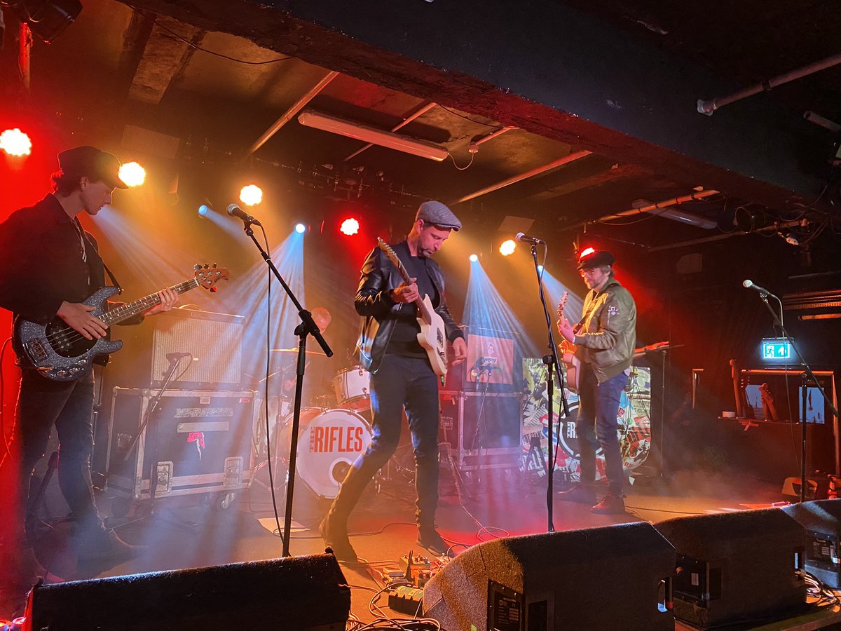 Denise1graham's tweet photo. @theriflesband fantastic to see you back in Manchester.. https://t.co/PS9TzR79vX