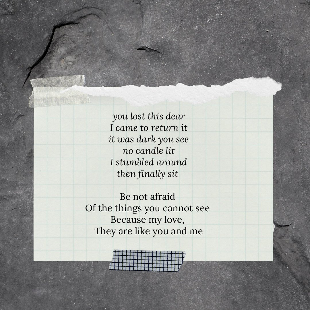 thisisartunion's tweet photo. "In the House" by CatInk (cataclysmicink on Insta) was written in response to the challenge of "Be not Afraid." A shivering poem that challenges what we think of the other. Should we fear the dark? Or embrace those within it?

#thisisartunion #poetry #poem #darkness #benotafraid https://t.co/9E56kFrLuG