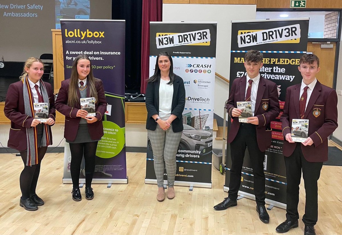 @Newdriverni thank you for such an informative (and enjoyable!) presentation this week to our Year 13 pupils. Looking forward to seeing you next week with the Upper Sixth.