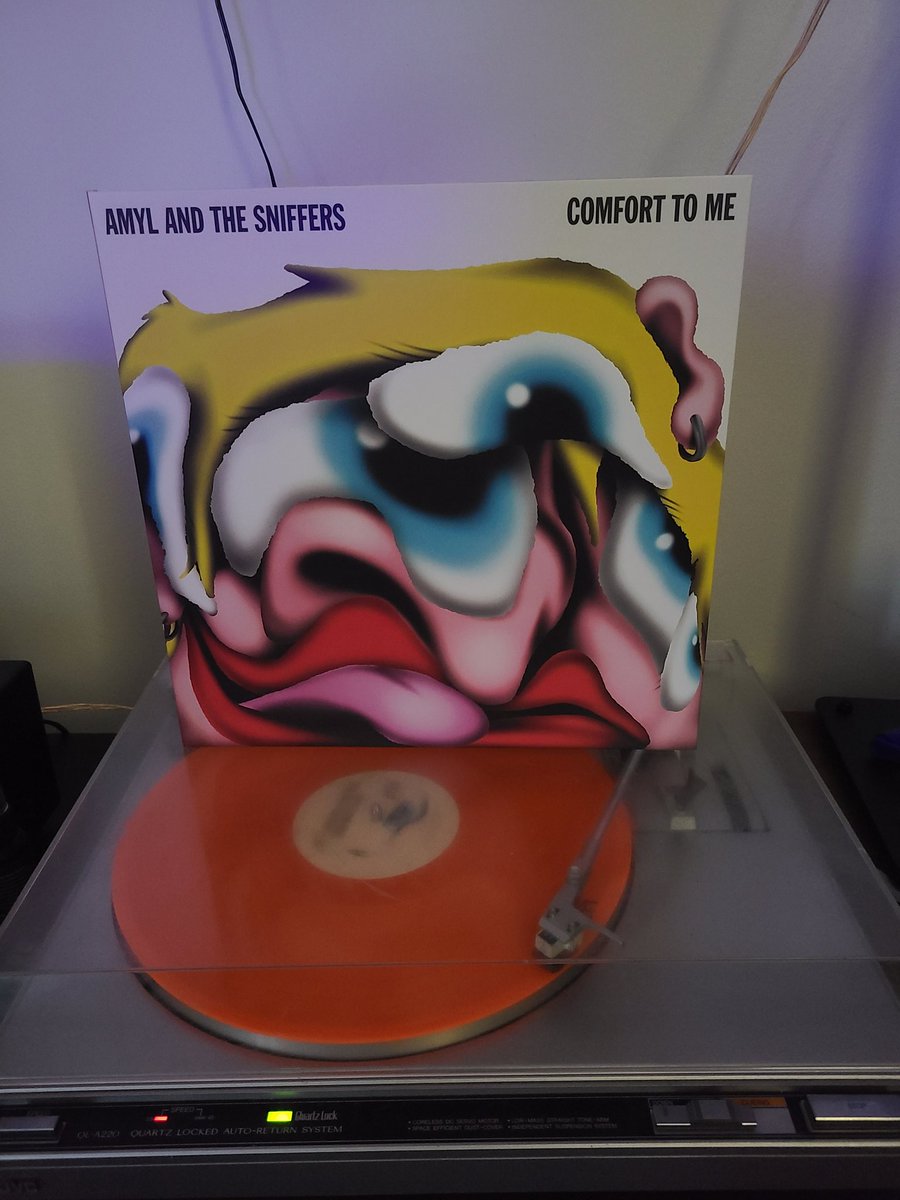 JeffLuce121's tweet photo. #vinylrecords Amyl and the Sniffers - Comfort To Me.... special shout out to the clerk at @RevolvrRecords on Elmwood for turning me onto this band. https://t.co/yPlPj7RI77