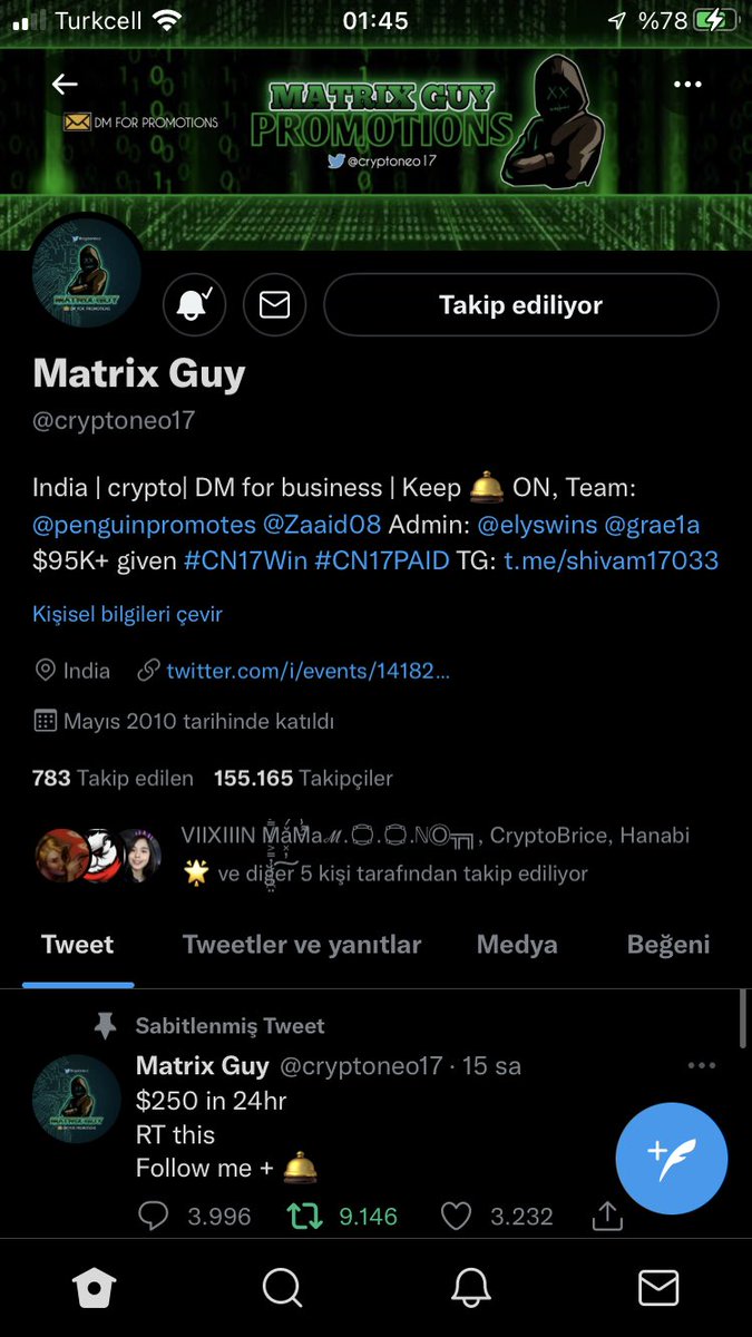 metinthecrypted's tweet photo. @cryptoneo17 https://t.co/cP5wYe4Ezm