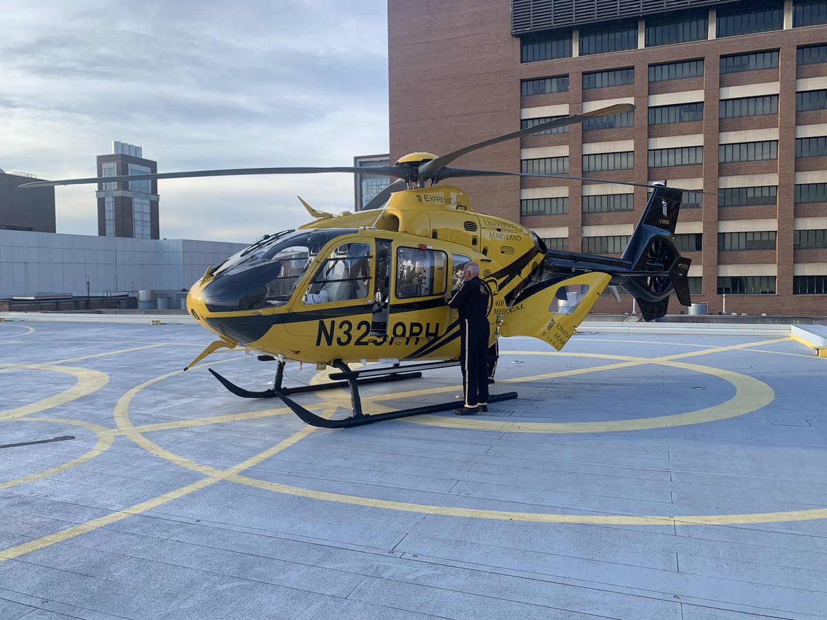 GCavDO's tweet image. Just a little flight time today with ExpressCare 1 @UMEMresidency @shocktrauma