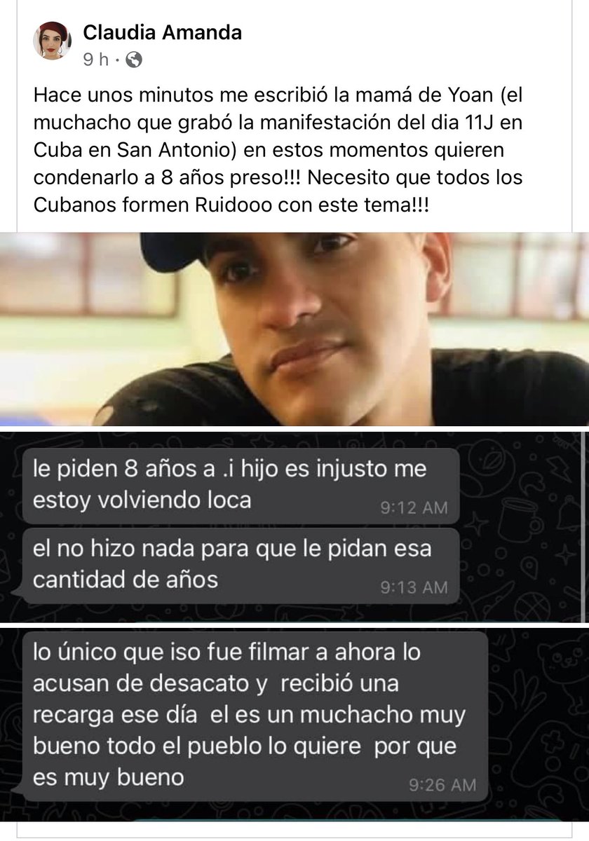 bruja_2195's tweet photo. URGENTE ESTO HAY QUE HACERLO VIRAL @mjorgec1994 @SailydeAmarillo @elenmanuel @AlejandroMery1 @ruhsantiago99  @norges14
@marioJPenton @FrankElMakina @agusantonetti @ilianahcuba ESTE MUCHACHO ES INOCENTE 😤 https://t.co/K7ffKkTHO2
