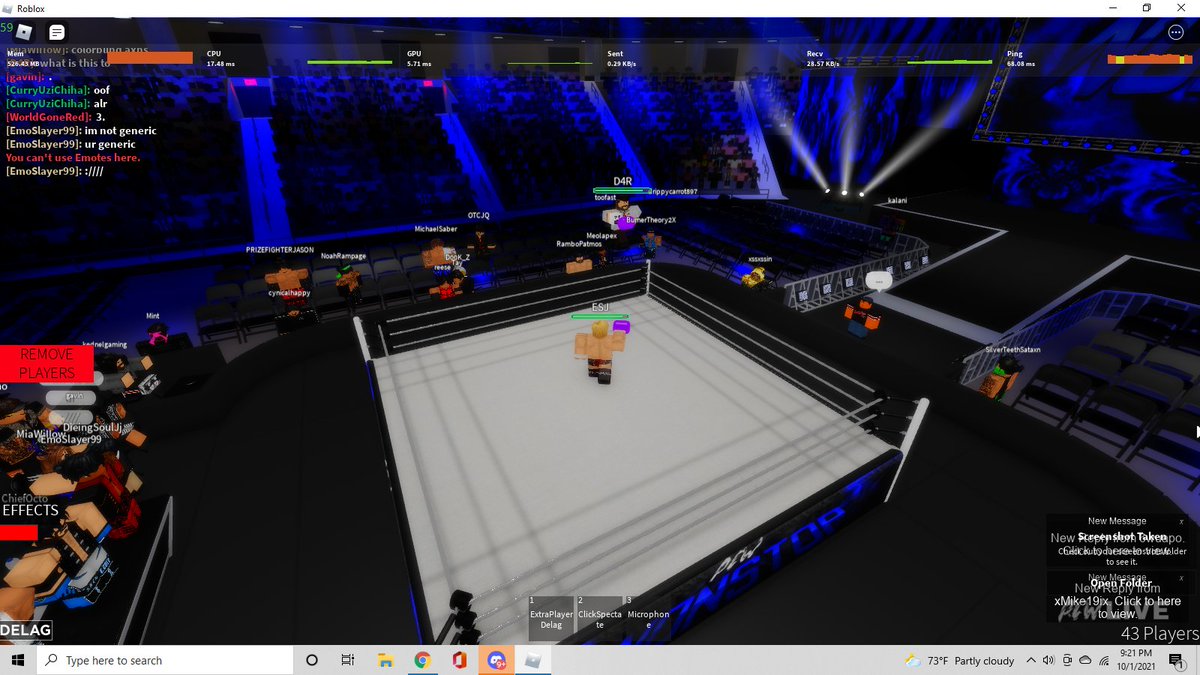 PCW_RBLX's tweet photo. NONSTOP RECAP 10/1/21:

the current Junior Heavyweight N1C @EthanSabreJR was put up against the Intercontinental N1C #Rankind

Ethan Sabre JR outperformed Rankind and picked up the victory! https://t.co/RiHHF1Ekyv