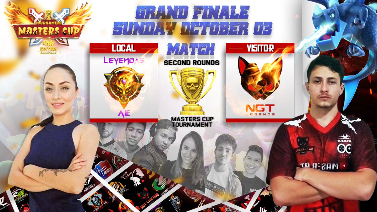 GRAN REVANCHA ÚLTIMA BATALLA POR $1000 ESTE DOMINGO GRAN CIERRE DE LA <a href="/MastersCup2021/">MASTERS CUP</a> ALAS 8:pm MEX <a href="/AeShaaron/">Shaaron AE 🔥🖤💀</a> <a href="/NgtLegends/">NGT Legends</a> NO PUEDES FALTAR TE ESPERAMOS EN FB CON <a href="/HectorGamercr21/">HECTOR GAMER</a> twitch con <a href="/KaddielC/">KADDIEL</a> 🔥🔥🔥🔥🔥