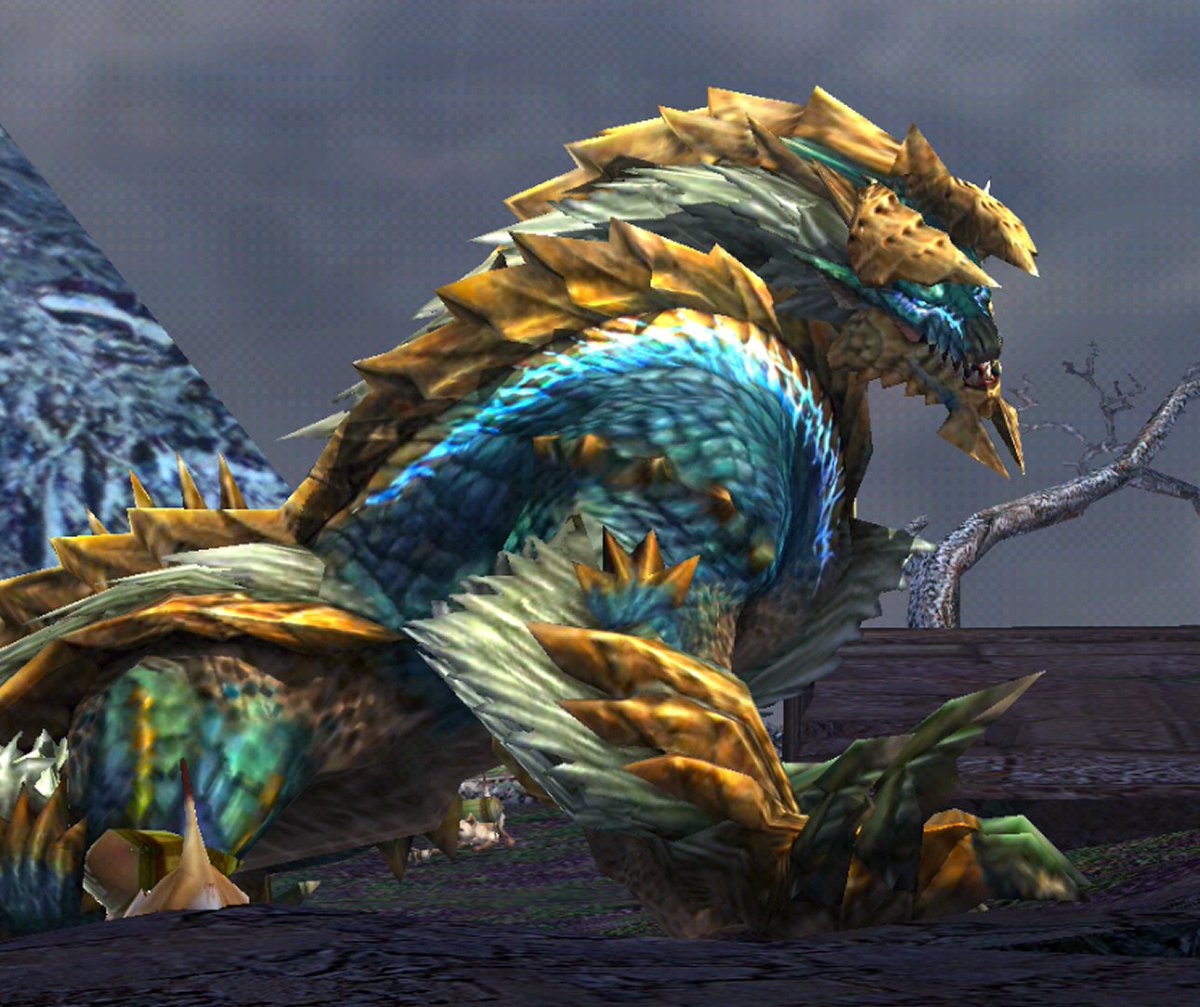 Is it just me or Zinogre is more green now? 