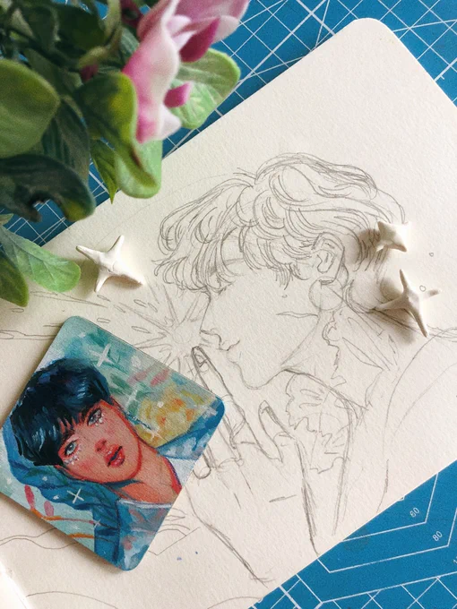 made all these moon jin art already but will i stop? never 