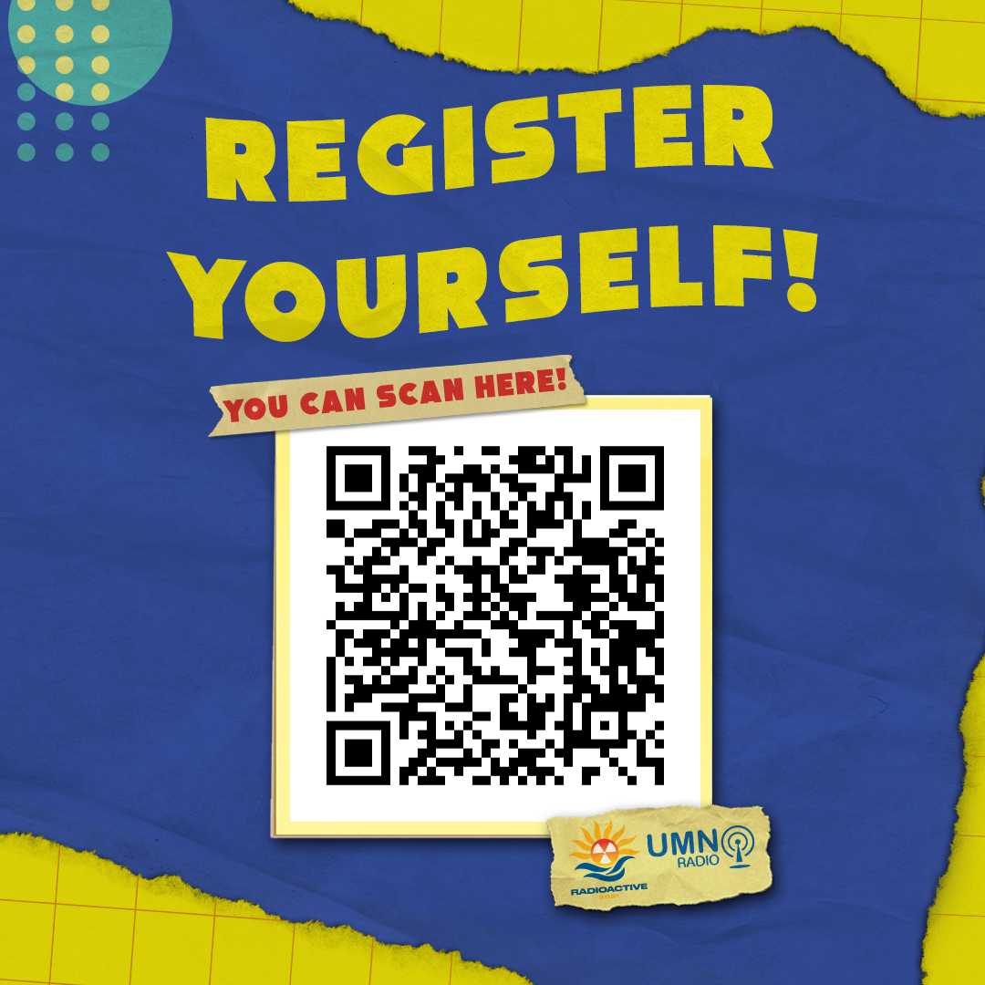 UMN RADIOACTIVE 2021 WEBINAR “Dare to Speak, Dare to Act, Step Into a New Chapter” with <a href="/bellswen/">BellÁ  Swen</a> &amp; <a href="/kokomerah/">koko merah</a> di hari Sabtu, 9 Oktober 2021🤩 Yuk langsung daftarin diri kamu di link ini 👉🏻 forms.gle/zPoj7kQ1pDpDV9…