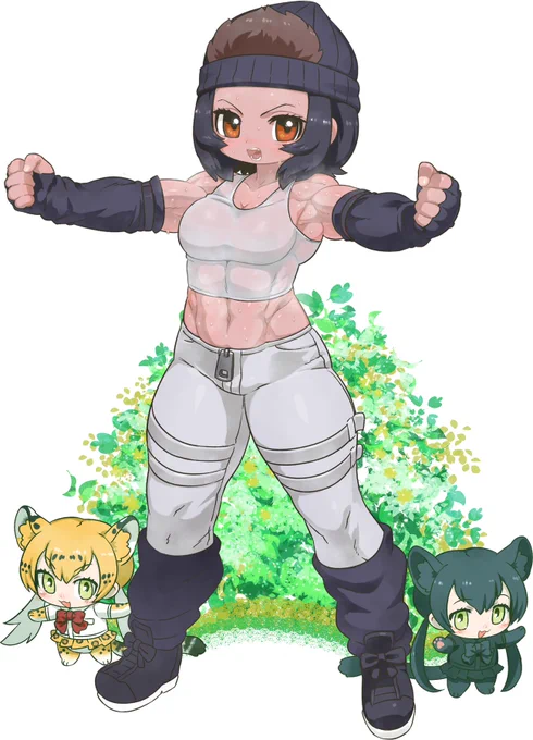 ゴリラとヒョウまんじゅう2色セット 