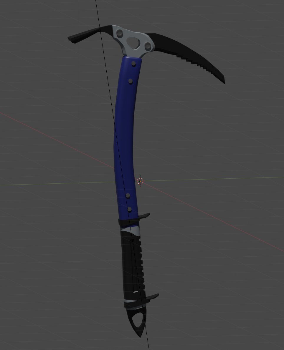 LightWorksDev's tweet image. Arctica ice axe model

#Roblox
#RobloxDev