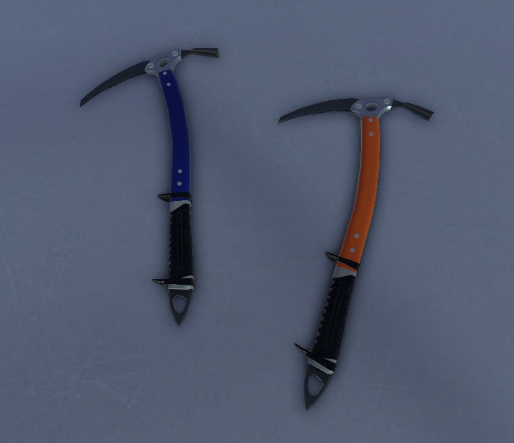 LightWorksDev's tweet image. Arctica ice axe model

#Roblox
#RobloxDev