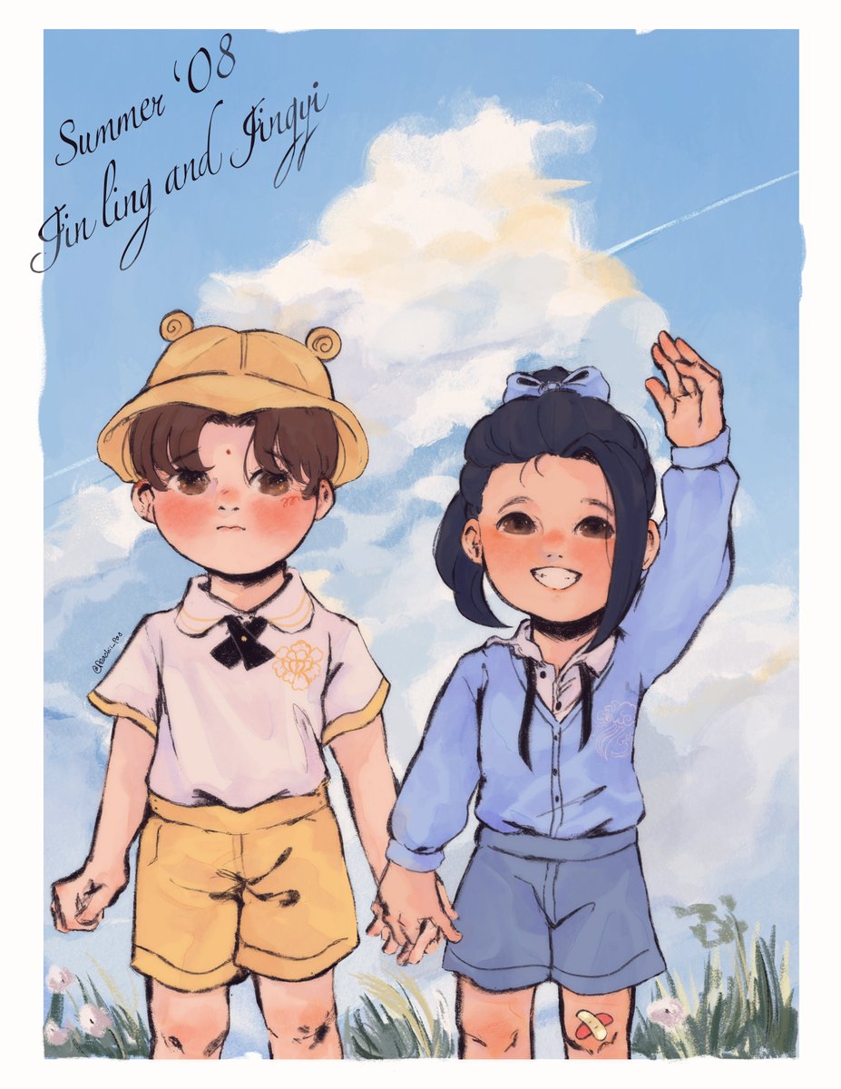 peachii_pao's tweet photo. what happens if when he holds me, my heart is set in motion? 

[#凌仪 #lingyiweek2021] https://t.co/SsjECgZJnW