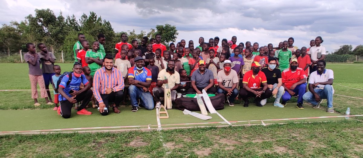 RanaUtkarsh9's tweet photo. Visit from UCA officials, UCA Board members, analysts and motivators from @plum_sports at @nkccug , thanks for coming and motivating our Northern Knights Cricket Academy kids and coaches!!!
We appreciate your visit and hope you keep coming more often 🏏🏏🏏
"Rebuilding Hope" https://t.co/jATmiiI69n