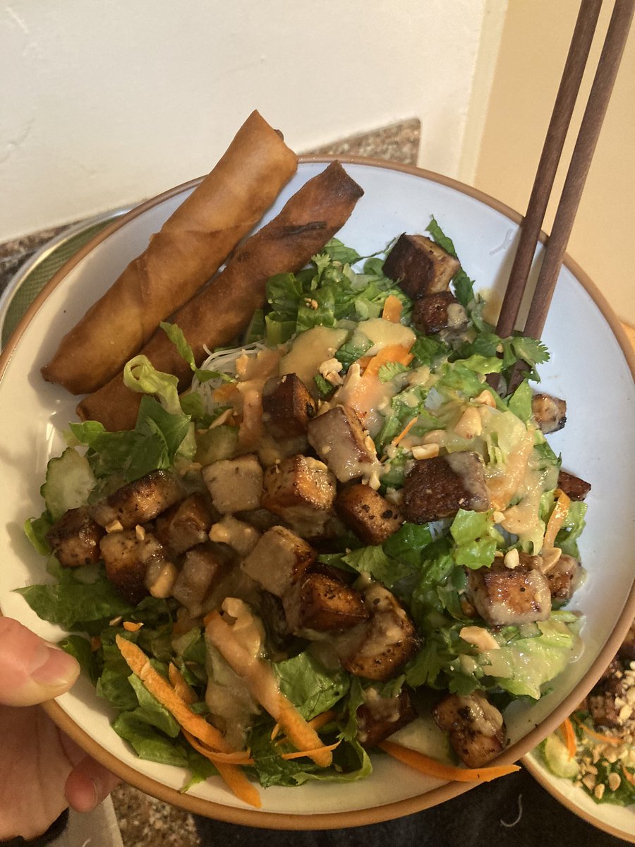 arkayehs's tweet photo. and vermicelli bowls for dinner! https://t.co/9M6vpv2fTK