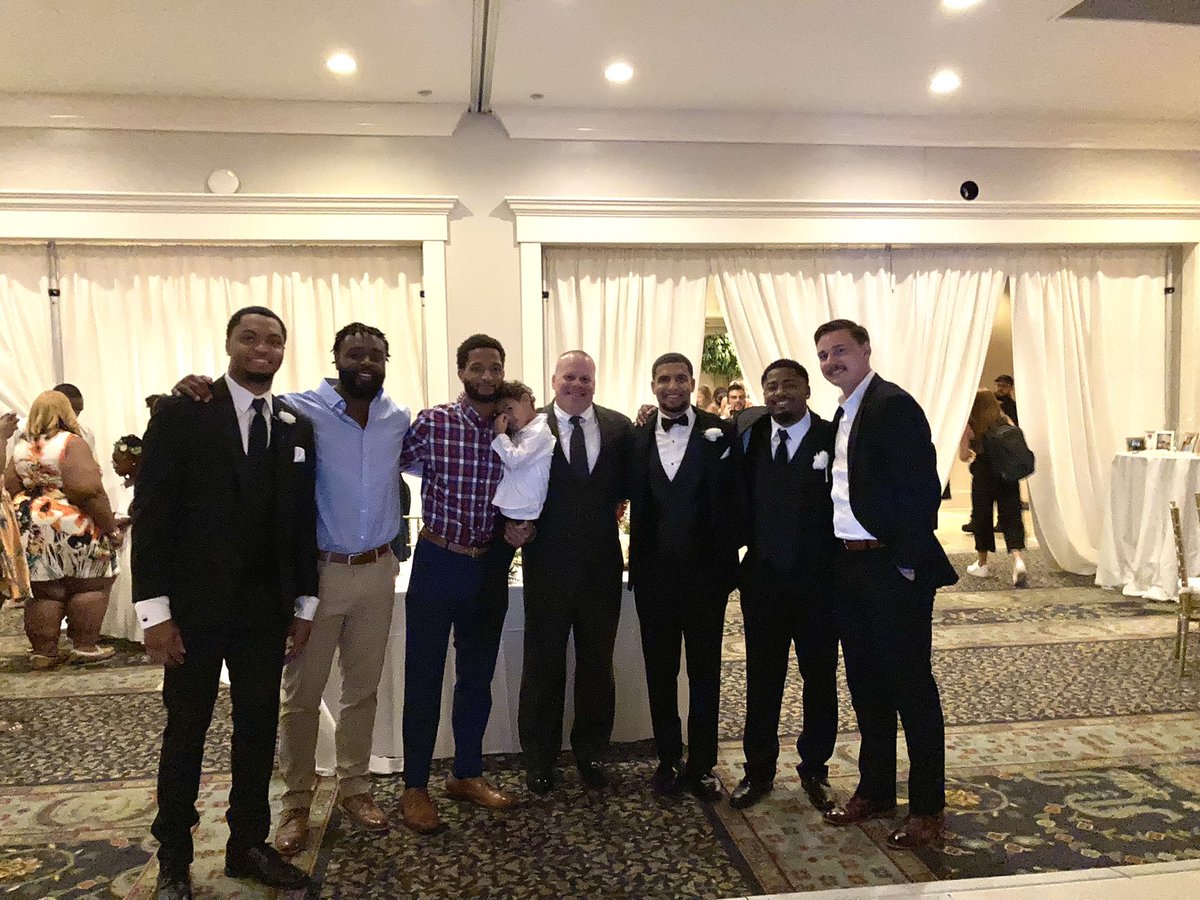 The real blessing in coaching is seeing what your guys are doing  later in life. I was definitely blessed to coach such an awesome group of players that have turned into great men. #WEFIGHT #RELENTLESS