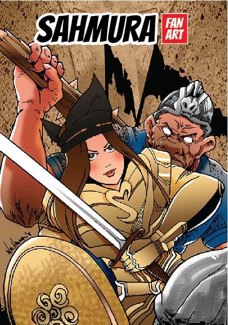 NikHasmazi's tweet photo. Sahmura fan art. https://t.co/lImZDSpyzn