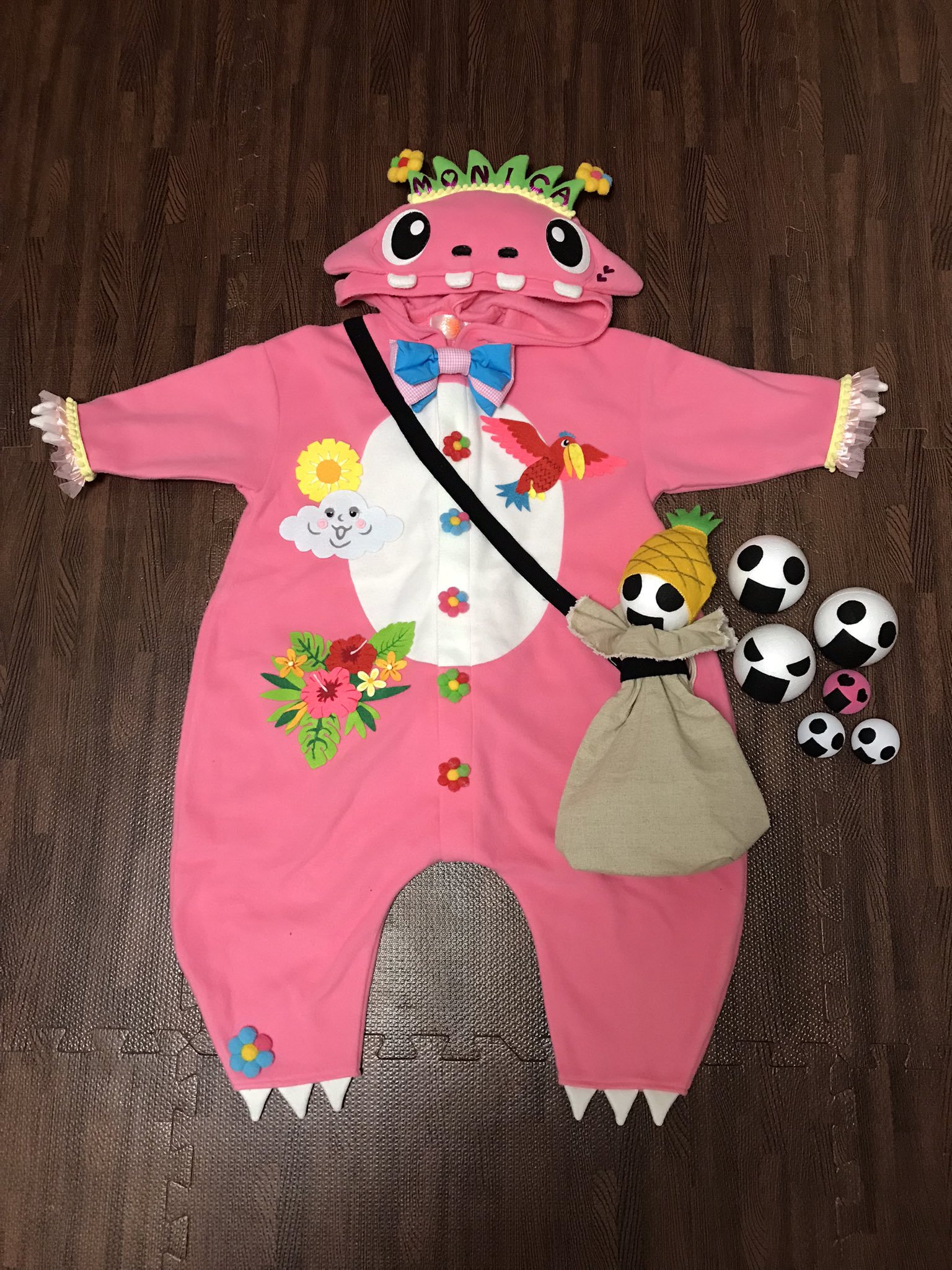 パニパニパイナ！ヤンヤンオフィシャル衣装（ピンク