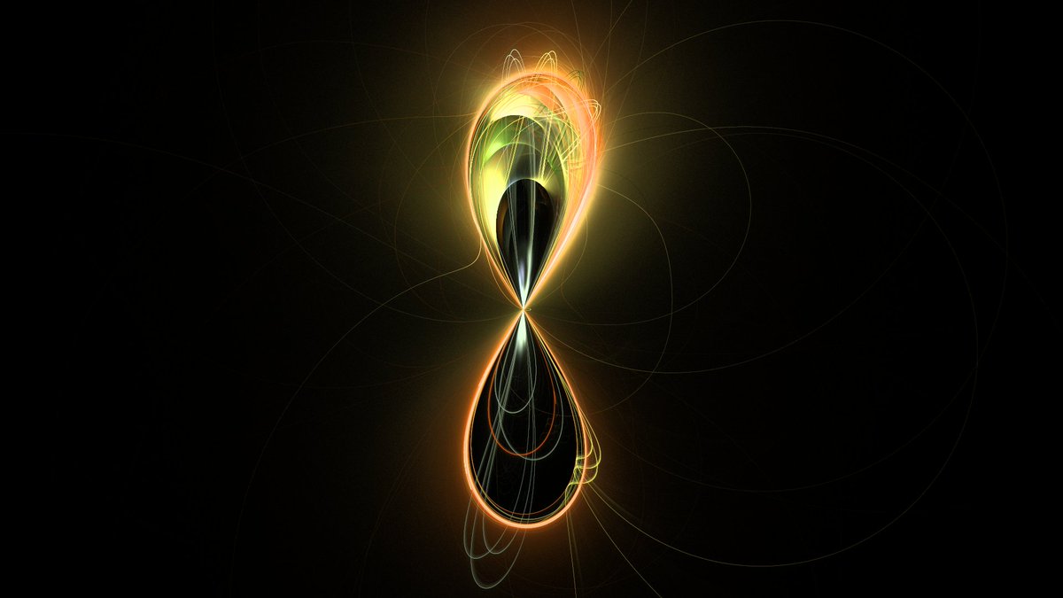 FlameReactorBot's tweet photo. Pottse and Ensyaphaith mated to produce Theod.
They are a Generation 1 fractal.
Theod wishes they had more colors.

If this flame is beautiful, ❤️ or RT to improve its chances for future breedings.
#fractal #fractalflame #fractalart #generativeArt #Theod #Pottse #Ensyaphaith https://t.co/BvwSAm8KmO