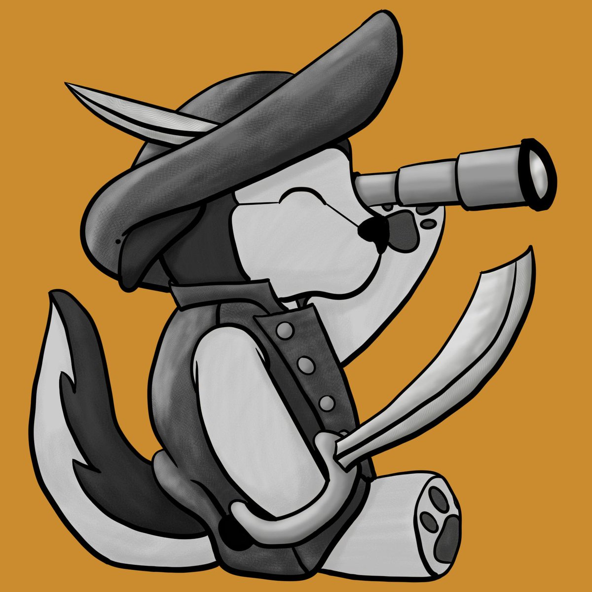 st0rmchaser14's tweet photo. Day 1 of my Art of October! Here I made @maepolzineart  into a pirate!!! She did a fun pirate game on her stream and gave me the idea. Hope everyone has a great spooky season! #lifeofanartist #artober #artistsontwitter #plushfriends #digitalart #creaturecreations #artwork https://t.co/252ZDPJplY