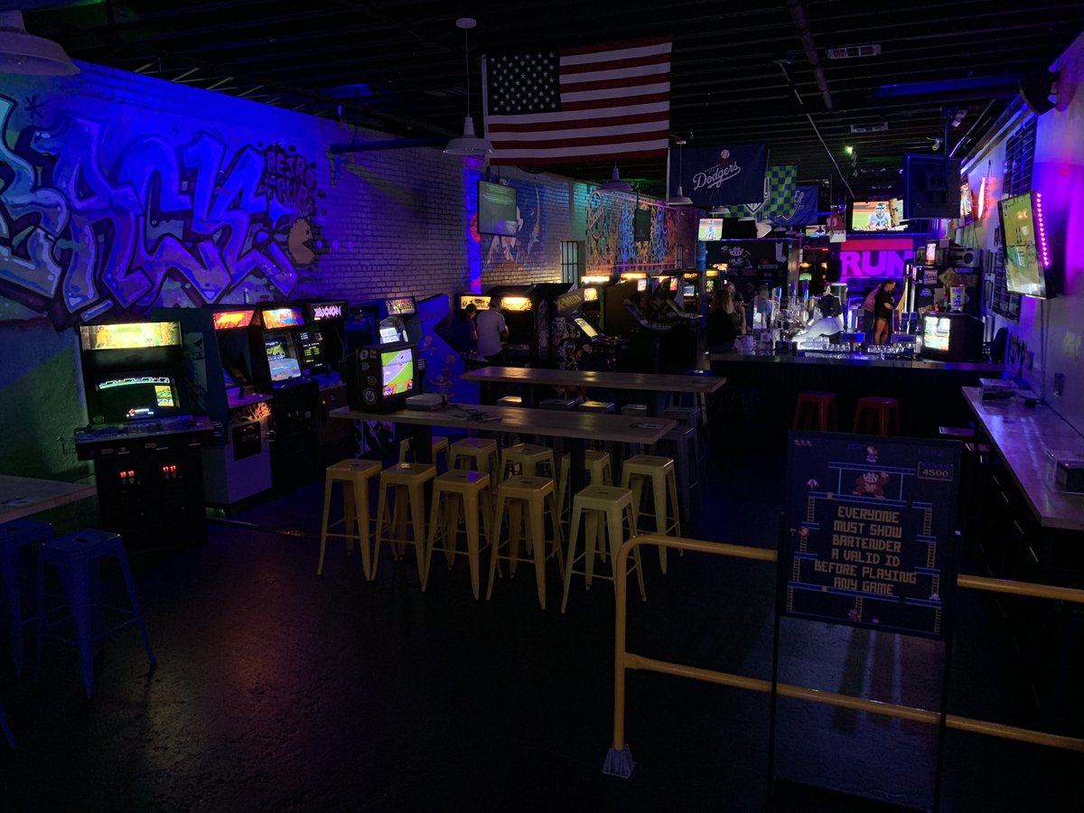 From very humble beginnings, to celebrating our 6th Anniversary. We thank you from the bottom of our hearts for supporting us OKC. For the last 6 years we’ve served up 80s Nostalgia, Craft Beers, Free Game Play and countless memories. Here’s to many many more years OKC. 🍻