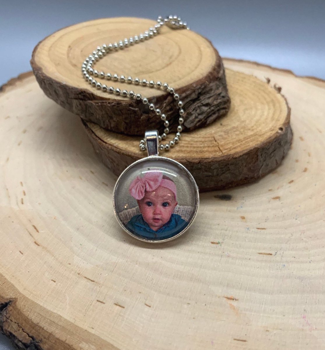 Excited to share this item from my #etsy shop: Photo Necklace Picture Jewelry Picture Pendant Photo Necklace #Picturecharm #picturependant #photopendant #photocharm Adorn by Jennifer etsy.me/3oAFEQG
