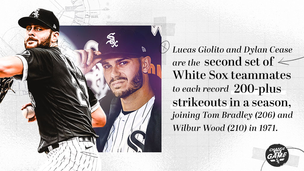 whitesox's tweet photo. 2️⃣0️⃣0️⃣ for Gio
2️⃣0️⃣0️⃣ for Dylan
White Sox History. https://t.co/CqGkgsiDzO