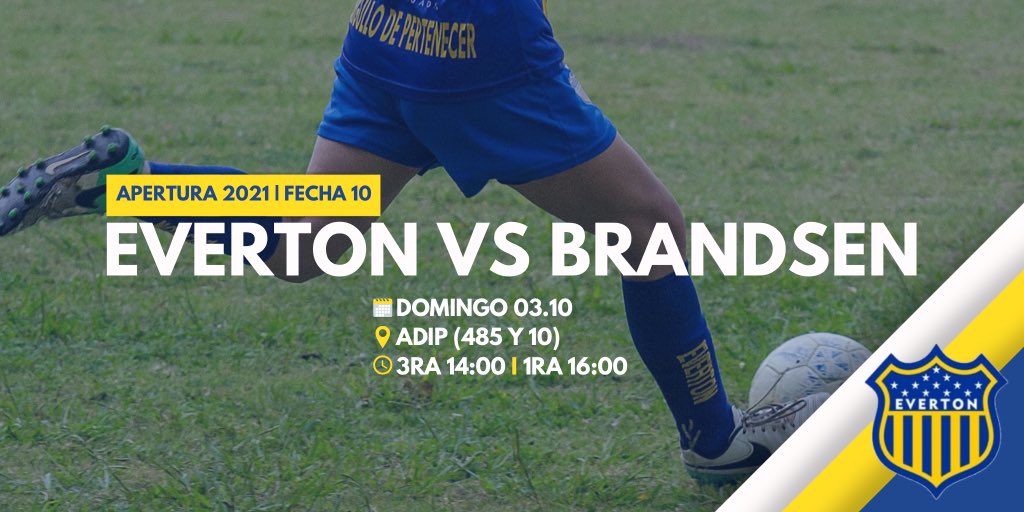 EvertonFutFem's tweet photo. 🇺🇦TORNEO APERTURA🇺🇦

⚽️ Fecha 10
🆚 Brandsen
📆 Domingo 03.10
📍 Adip (485 y 10)
🕓 3ra 14:00 | 1ra 16:00

Vamos Everton! 🇺🇦 https://t.co/yxz2x50qSQ