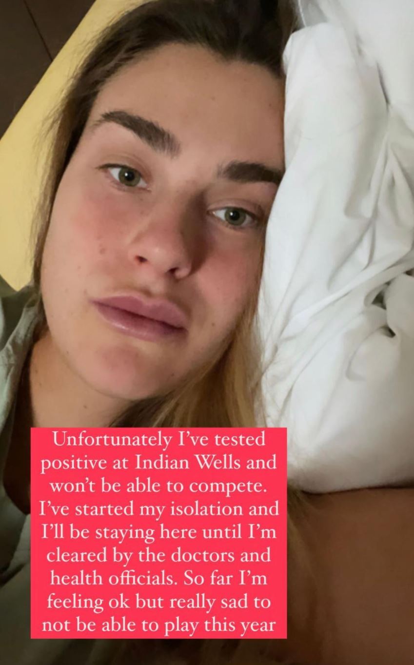 [情報] Sabalenka因Covid確診退出IW
