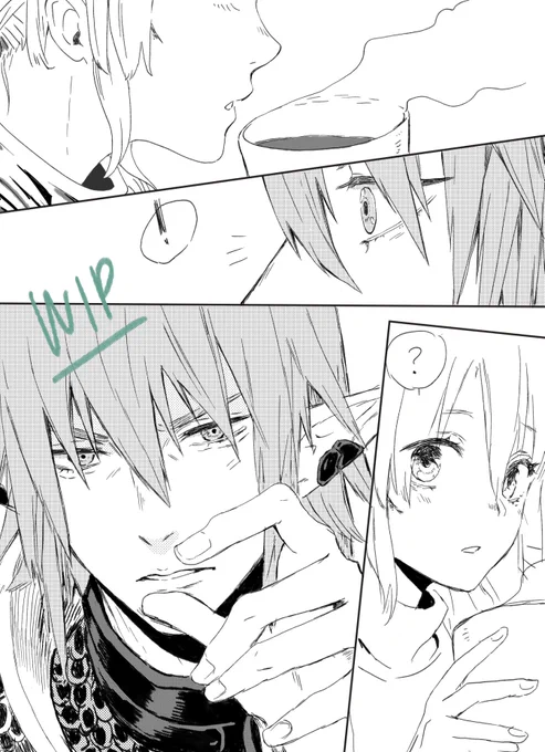 ✨Work in Progress✨I'm working on a little short story of Haurchefant and Bell... Sweet memories~ 💖 