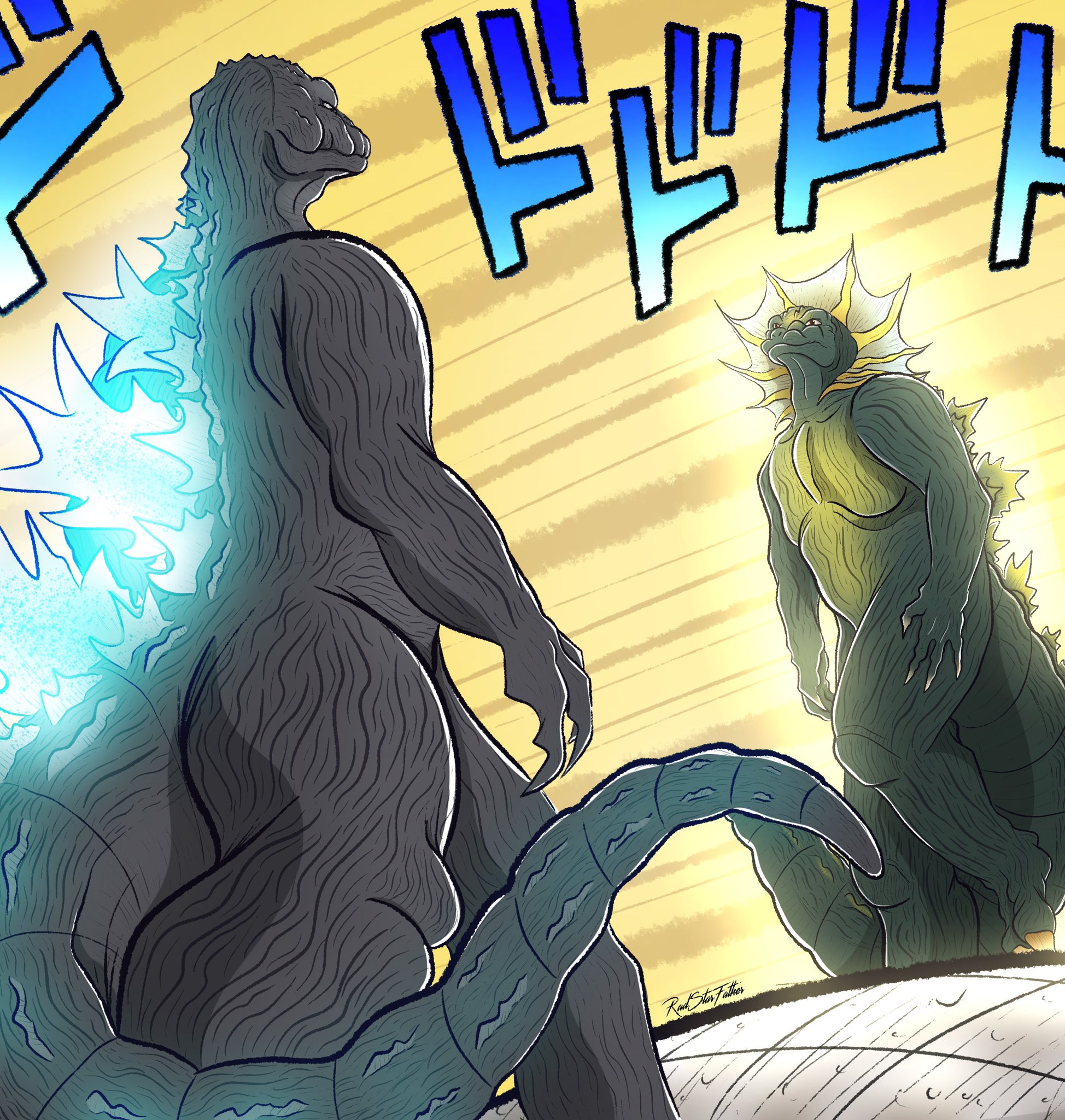 RadStarFather on X: "Decided to participate in #titanotober2021 in what is  probably the dumbest way I could. For today, it's Jirass vs Godzilla 1964  (the suit Jirass “borrowed”) https://t.co/zr2Z0sW64W" / X