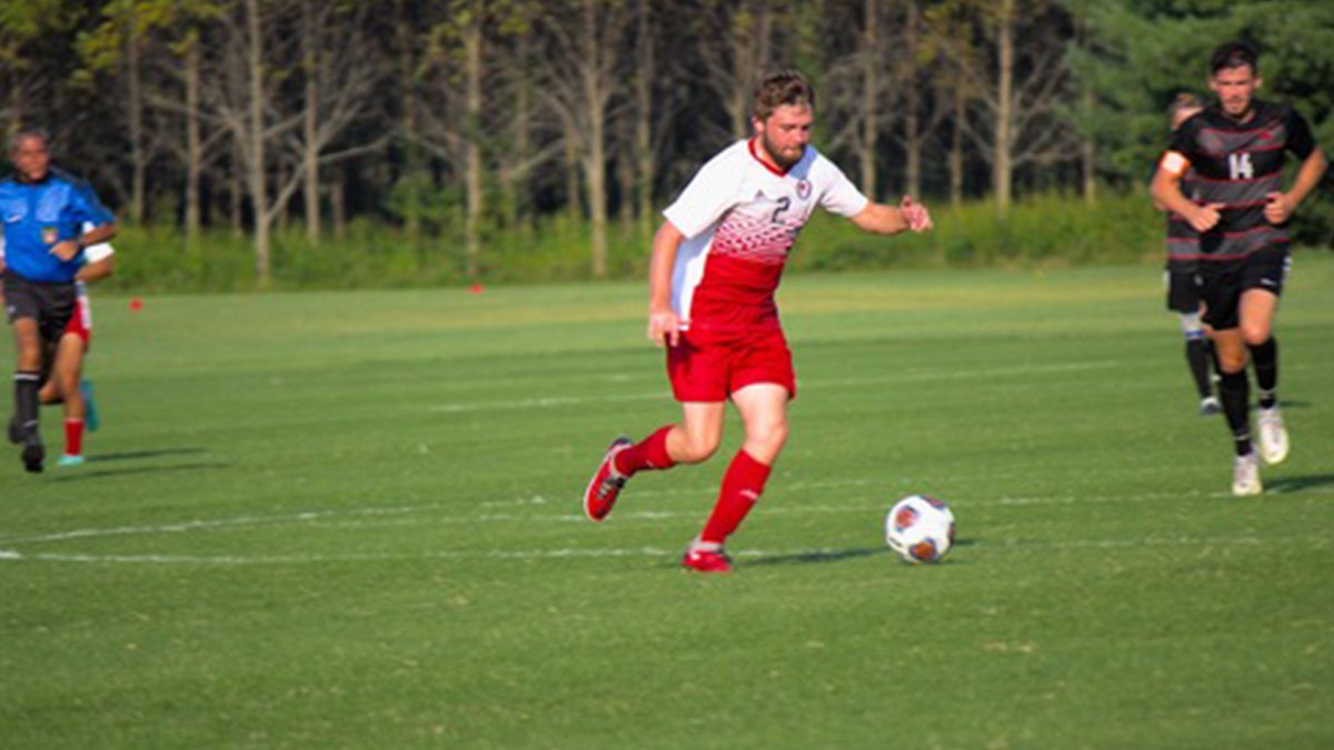 SLIAC's tweet photo. The @BlackburnBeaver men's soccer team extended its winning streak to four games after a win in the SLIAC Game of the Week. The win improves their SLIAC record to 5-1, already their most conference wins in a season since 2004! #SLIACtion #d3soc

https://t.co/nPNezxR6gZ https://t.co/UmPVxWzCY4