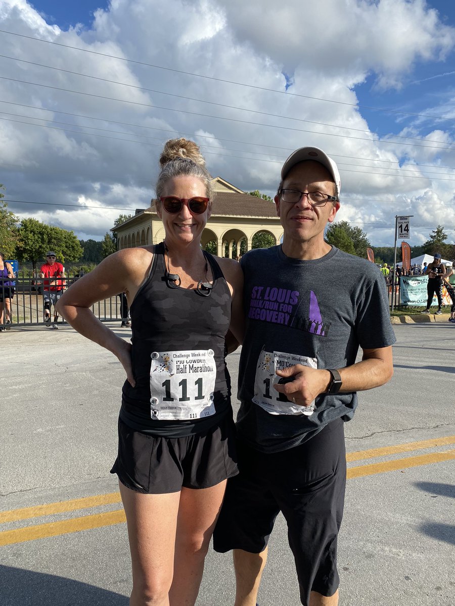 SheilaSitzer's tweet photo. MO Cowbell Race Weekend Challenge.  5k done half marathon tomorrow! https://t.co/bZzzJqSWB4