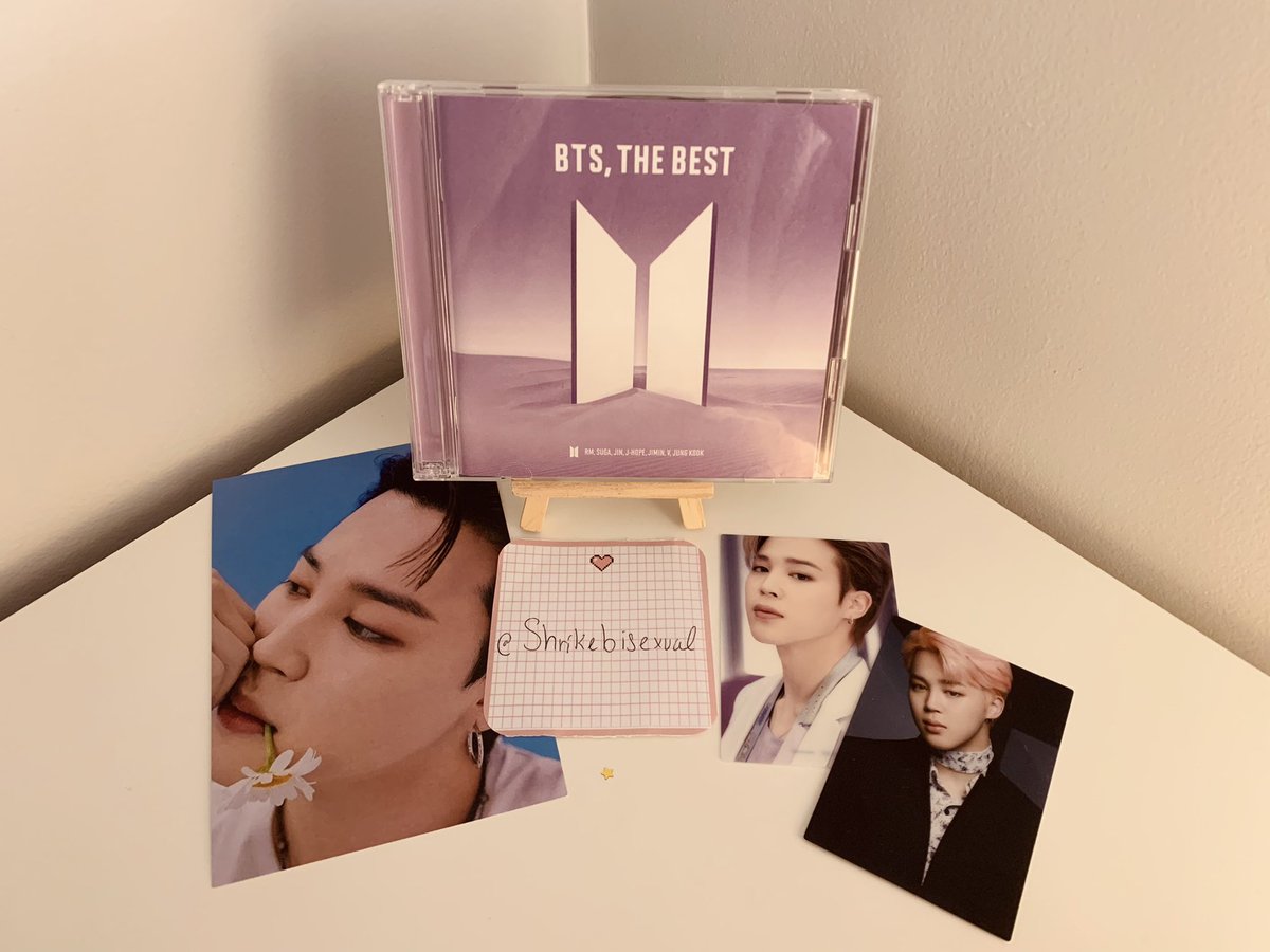 snowflowergifts's tweet photo. ₊ * .  ∗   ̥ ⁺  ݃  * ༄ 
BTS The Best Giveaway 💕 
Unsealed | Worldwide

— Retweet
— Followers only
— Ends in 1 week https://t.co/zozH1d9gWL