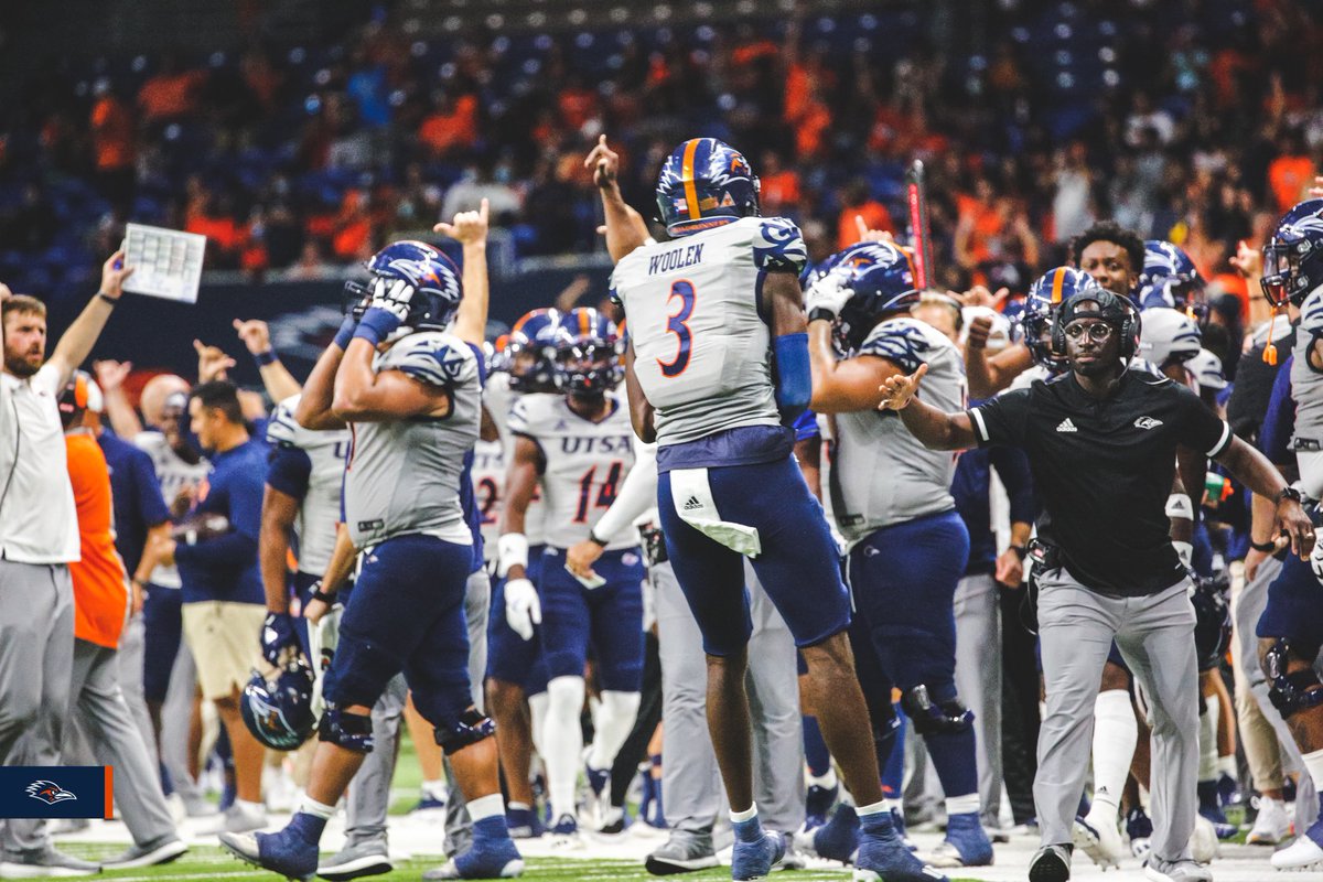 We’re 5-0! What a win, ’Runners!

24-17 🔥 🏈

#UTSA #BirdsUp #TriangleOfToughness @UTSAFtbl