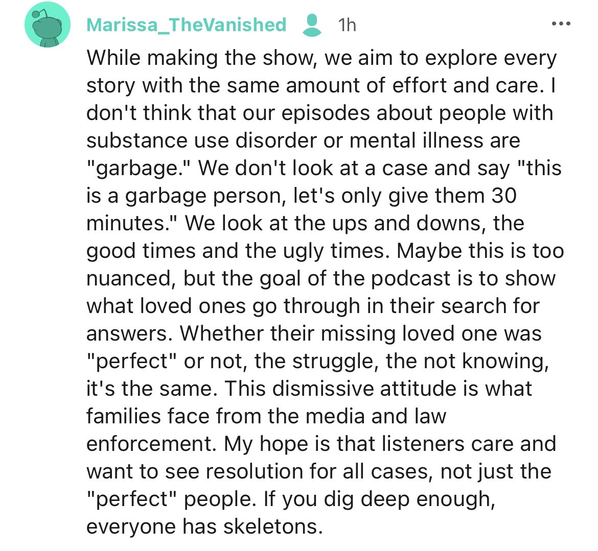 The Vanished Podcast tweet media