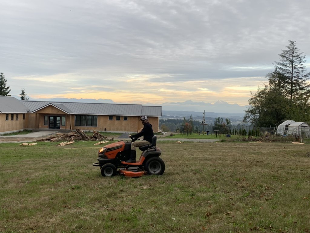 dapplewoodfarm's tweet photo. We’ve been working hard today. Started on the fence, mowed the pasture, burned some debris. #norest #alltheprojects https://t.co/RHgLAbSw3Q