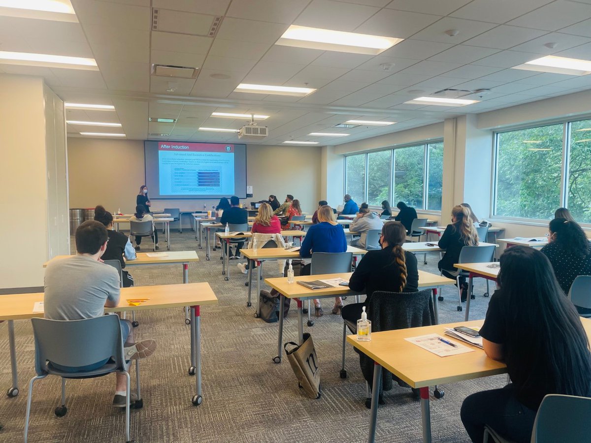 uiwnsls's tweet photo. Thank you to everyone that came out to UIW's #NSLS Orientation #3!🚩During this orientation, #UIW students networked with each other and learned the steps needed to complete the program for induction. Congrats to our giveaway winners. Keep up the great work! https://t.co/3C6CfTUYZr