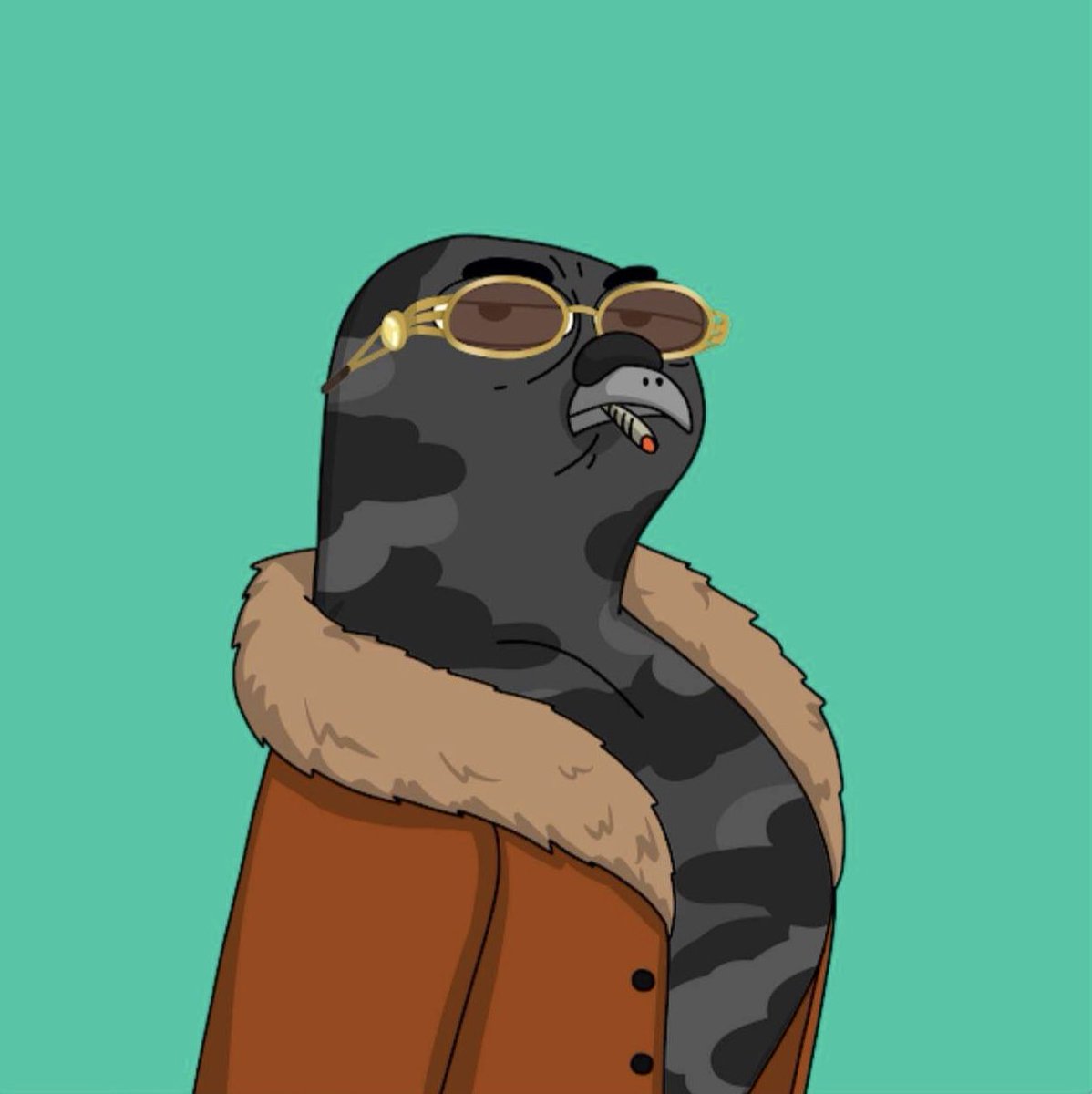 7sycho0's tweet photo. Welcome to the @GutterCatGang family 🐶🐦

#GANGGANG #GANGFOLLOWGANG #dope #NFTs https://t.co/GMzDBf9A4k